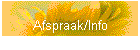 Afspraak/Info